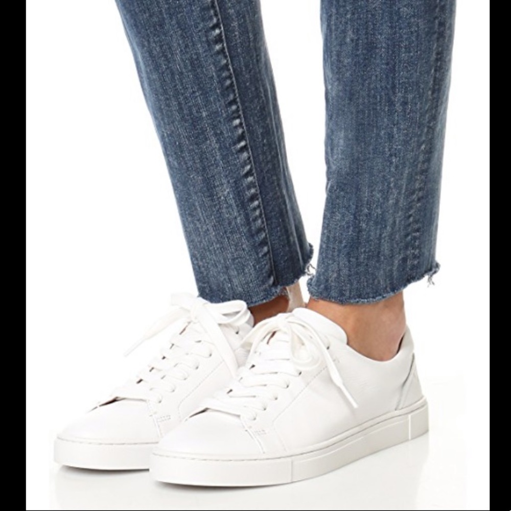Frye White Sneakers